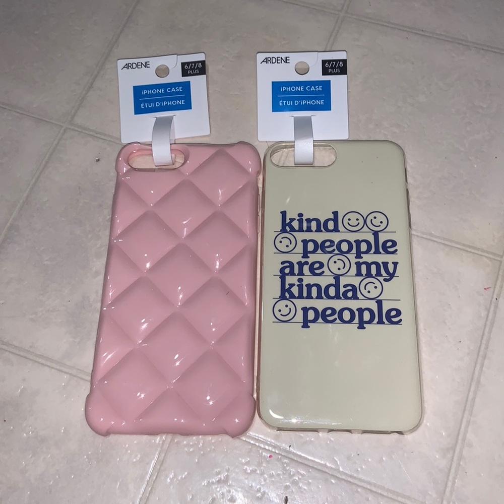 2 plastic cases for IPhone6/7/8 Plus